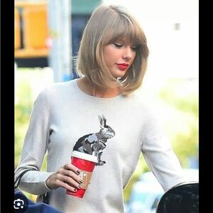 Talbots Rabbit Cream Sweater ASO Taylor Swift